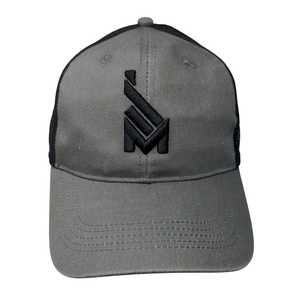 Mission43.Org Snapback Trucker Hat Gray One Size Adjustable Mesh Back 6 Panel